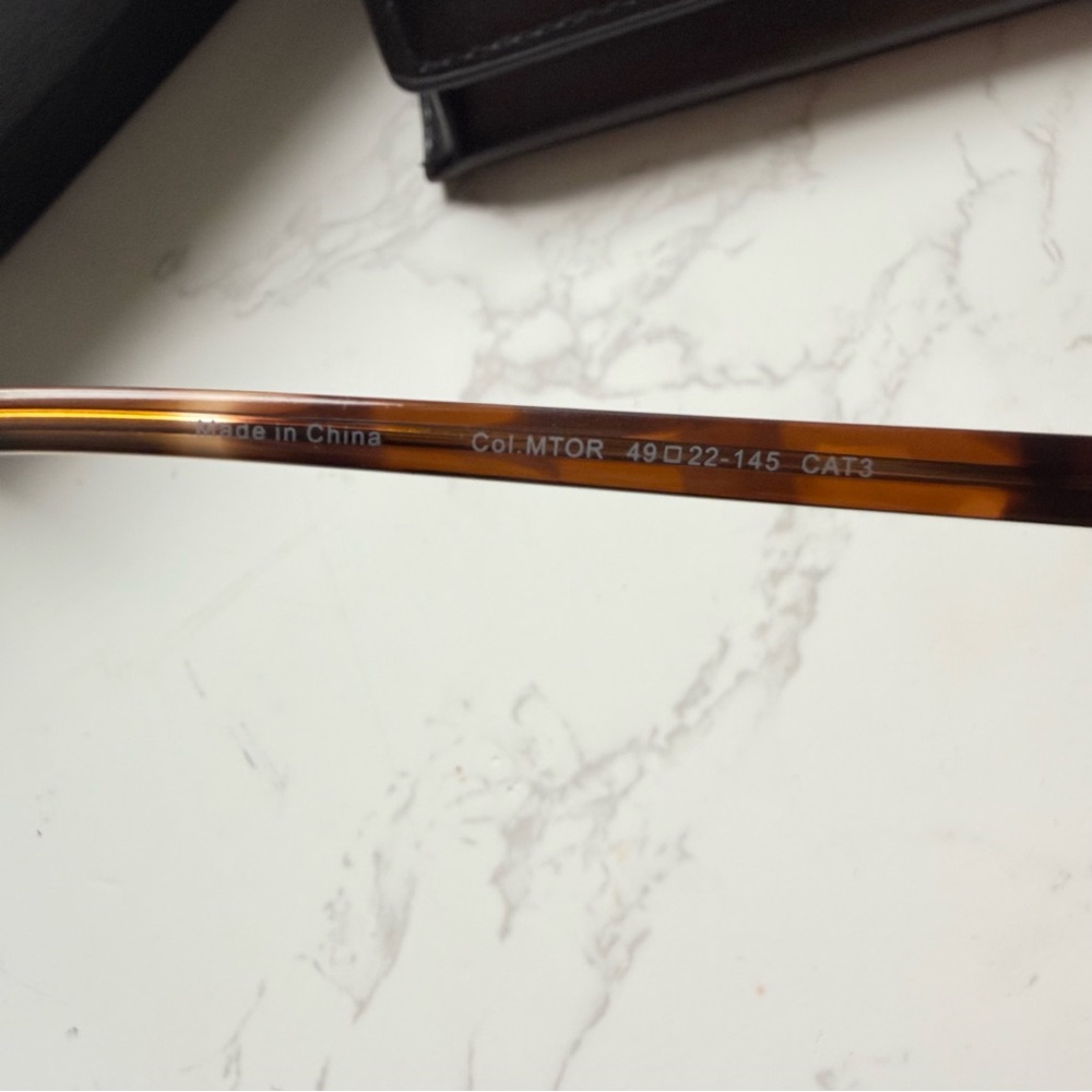NEW Italic Round Brown Tortoise Sunglasses - Picture 9 of 10